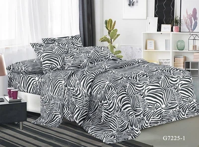 Євро комплект постільної білизни Vital - Textile Бязь 3D Premium 200х220 см (BPe-293)