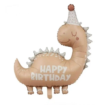 Фольгована кулька Star Динозавр Happy Birthday 80х77см 9037