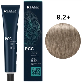 Перманентна крем-фарба INDOLA Permanent Caring Color 9.2+ - Дуже світлий блондин перламутровий 60 мл