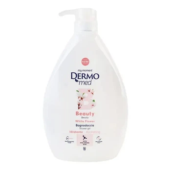 Гель для душа DermoMed Shower Gel Beaty White Flower біла квітка 1000мл
