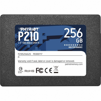 Накопичувач SSD 2.5" 256GB Patriot (P210S256G25)[4967]