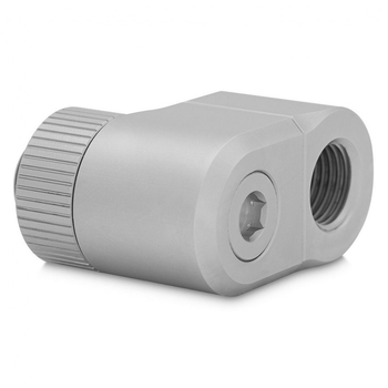 Фитинг для СВО Ekwb EK-Quantum Torque Double Rotary Offset 21 - Satin Titanium (3831109893128)[1719]