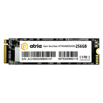 Накопичувач SSD M.2 2280 256GB X500S ATRIA (ATNVMX500S/256)[5270]