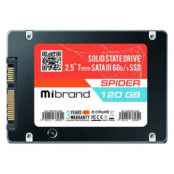 Накопитель SSD 2.5" 120GB Mibrand (MI2.5SSD/SP120GB)[5055]