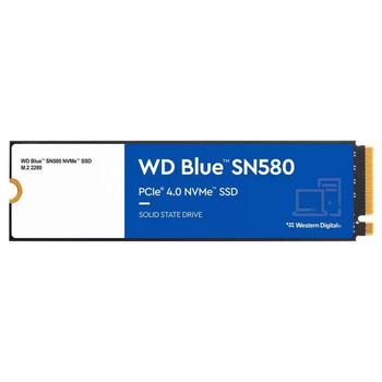 Накопитель SSD M.2 2280 250GB SN580 WD (WDS250G3B0E)[5296]