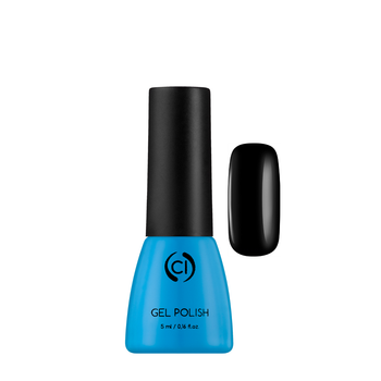 Гель-лак для нігтів Colour Intense Gel Polish 5 мл, № 003 Матовий чорний