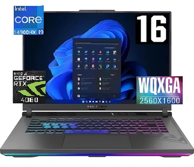 Ноутбук Игровой (2024) ASUS ROG Strix G16 i9-14900HX/32GB/1TB/Win11X RTX4080 240Hz