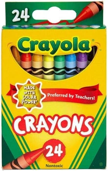 Набор восковых карандашей Crayola Crayons Bulk 24 шт