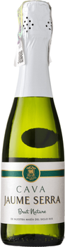 Вино ігристе Cava Jaume Serra Brut Nature біле сухе 0.375 л 11.5% (8411277205005)
