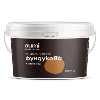 Фундучная паста AUMI классическая, 500г, ведро