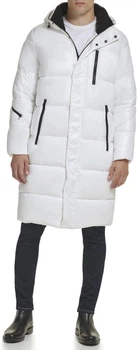 Куртка зимняя длинная GUESS Puffer Jacket Color: White Размер: 2XL