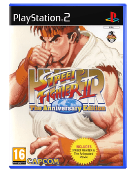 Игра Sony PlayStation 2 Hyper Street Fighter II: The Anniversary Limited Edition Europe Английская Версия Б/У