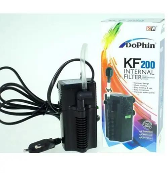 Фильтр внутренний KW Zone Dophin KF-200, 200 л/ч для аквариумов до 40 литров
