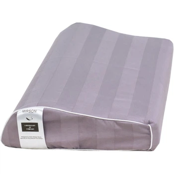 Подушка MirSon ортопедическая №6109 Noble stripe Peony Kiddy Girl 50х29х5 / [35901]