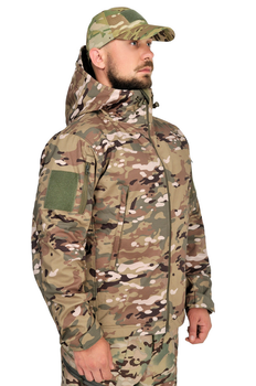 Тактична куртка WinTac Soft Shell Viking MTP NK S мультикам