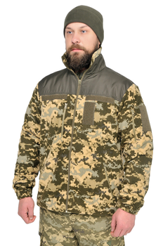 Тактична флісова кофта WinTac Sarmat ММ14 Fleece 300 гр/м XS піксель