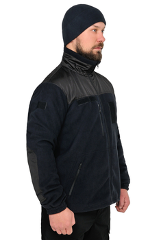 Тактична флісова кофта WinTac Jacket Dark blue Ultrasoft М 300 XL темно синя