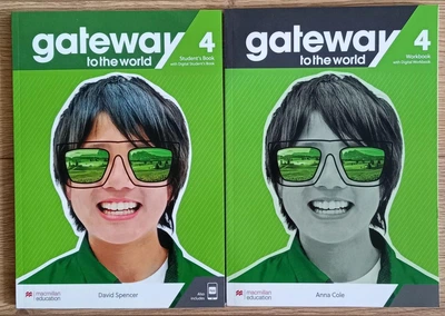 Комплект Gateway to the World for Ukraine 4-B1+ Student's Book + Workbook (Учебник + тетрадь). David Spencer, ISBN: 9781035118892/9781035130511