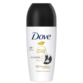 Антиперспирант кульковий Dove "Невидимий", 50 мл. (126252)