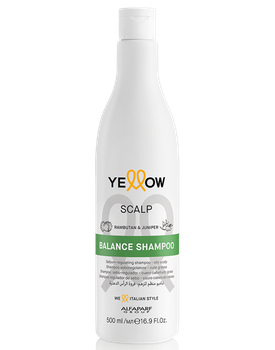 Балансуючий шампунь YELLOW Scalp Balance Shampoo для жирного волосся 500 мл