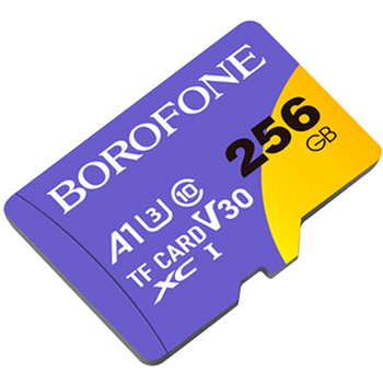 Карта памяти 256GB MicroSD Borofone 10 Class без адаптера