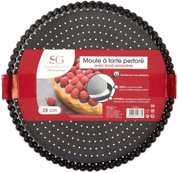 Forma do pieczenia tarty 5five Simply Smart Quiche metalowa 28 cm (3560234513334)