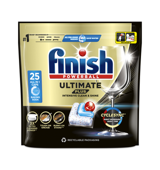 Капсули для миття посуду в посудомийних машинах Finish Ultimate Plus All in 1 25 шт (5908252010721)