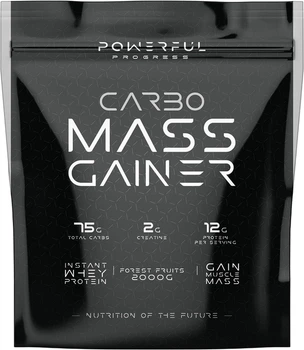 Купити для набору маси Powerful Progress Carbo Mass Gainer 2000 грам chocolate