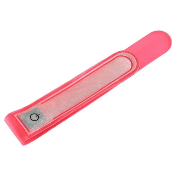 Пов'язка світловідбивна на руку Zelart 1P22 довжина 41,5 см Pink