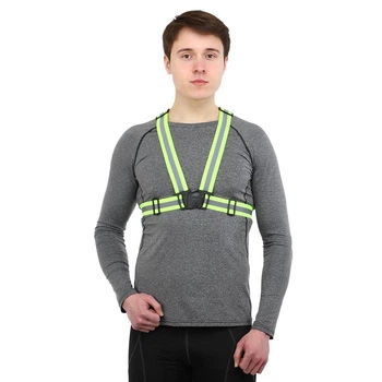 Жилет безопасности светоотражающий пояс сигнальный Zelart RST-05-4 Neon Green