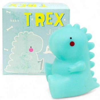 Детский ночник Динозаврик T-Rex (Голубой)