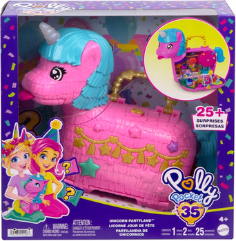 Ігровий набір Mattel Polly Pocket Єдиноріг-сюрприз (0194735244966)