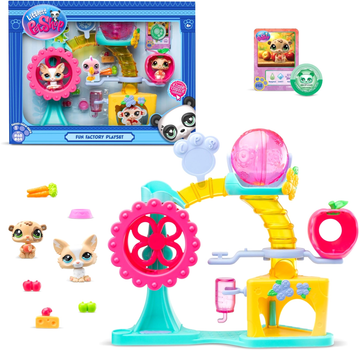 Ігровий набір TM Toys Pet Shop Littlest Фабрика розваг з аксесуарами (0885561005196)