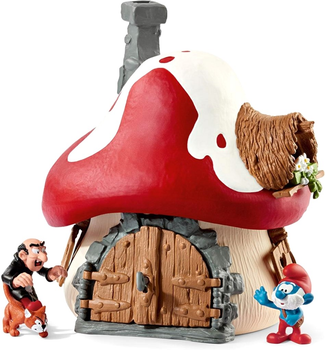 Zestaw do zabawy Schleich Smurfs Domek Smerfów z akcesoriami (4055744012242)