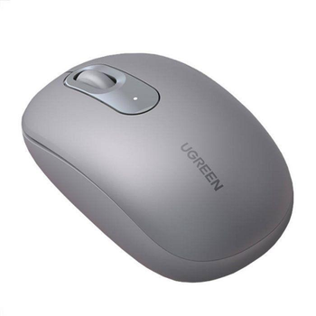 Беспроводная мышь бесшумная UGREEN MU105 800-2400 DPI 2.4 GHz Gray (90669)
