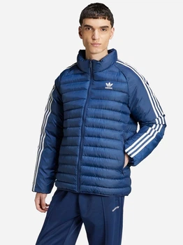 Куртка демисезонная мужская Adidas Originals Padded Coll Jkt IY6499 S Синяя (4067896837338)