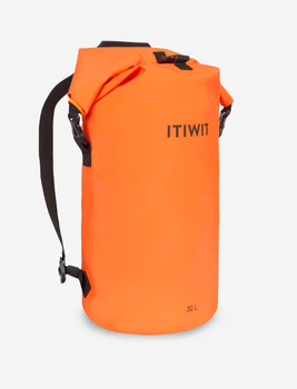 Гермомешок ITIWIT IPX6 (63 х 26см 30л) Герметичная Сумка Оранжевый