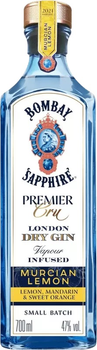 Джин Bombay Sapphire Premier Cru 0.7 л 47% (7640175743642)