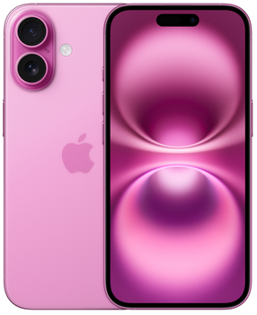 Мобільний телефон Apple iPhone 16 128GB Pink (MYEA3)