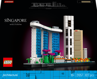 Конструктор LEGO Architecture Singapur 827 деталей (21057) (955555905929459) - Уцінка