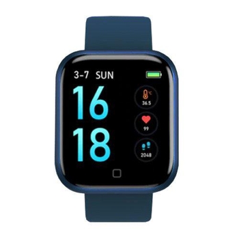 Smart Watch T80S, два браслети, температура тіла, тиск, оксиметр. OD-117 Колір: синій