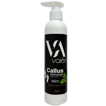 Лужний пілінг VALERI Callus Remover Mint для ніг 250 мл