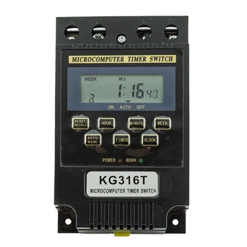 Реле времени KG316T Noname (rev.2) 220V AC цвет черный