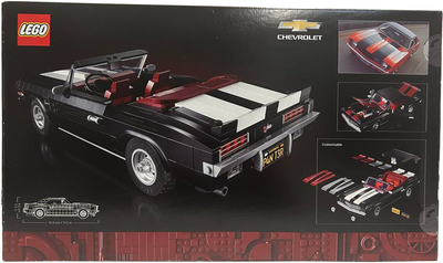 Конструктор LEGO Icons Chevrolet Camaro Z28 1456 деталей (10304) (955555906292162) - Уцінка