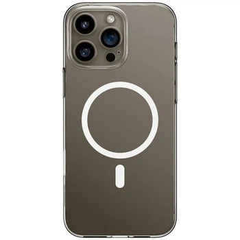 Защитный чехол BASEUS Crystal Magnetic Phone Case для iPhone 16 Pro Max - Transparent