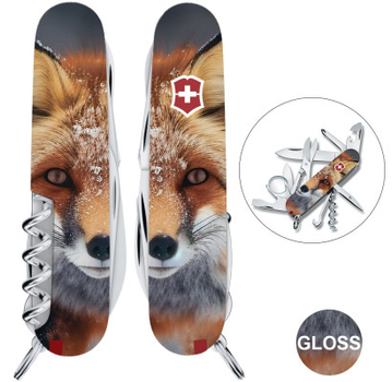 Складаний ніж Victorinox EXPLORER ANIMAL Лисиця 1.6703.7.F1060pw