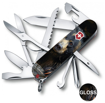 Складной нож Victorinox FIELDMASTER ANIMAL Черный медведь 1.4713.3.F1100pw