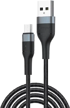 Кабель FONENG Spiral Braided Cable 3A USB-A - micro USB 1 м (X51-CA-MU)