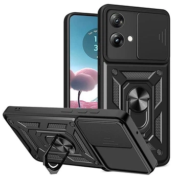 Чехол Fiji Camera Defence для Motorola Edge 40 Neo бампер с защитой камеры Black