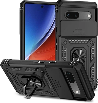 Чохол Fiji Camera Defence для Google Pixel 7a бампер із захистом камери Black